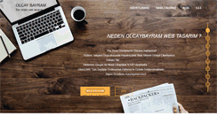 Desktop Screenshot of olcaybayram.com
